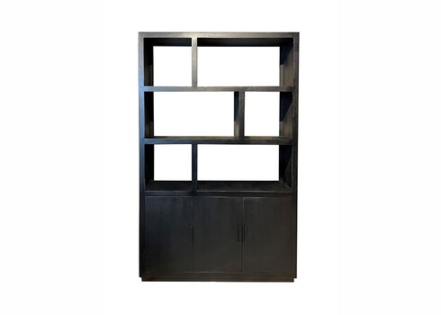 Kapp-riiul JAXX must, 145x50xH230 cm