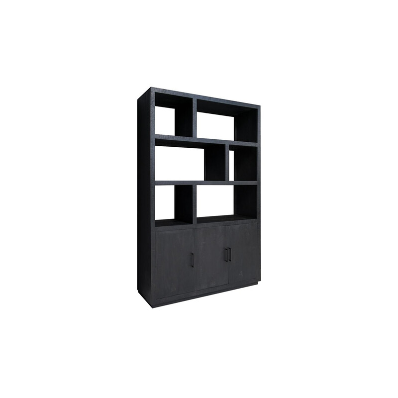 Kapp-riiul JAXX must, 145x50xH230 cm