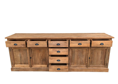 Kummut BIERENS naturaalne puit, 240x50xH95 cm