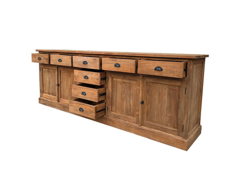 Kummut BIERENS naturaalne puit, 240x50xH95 cm