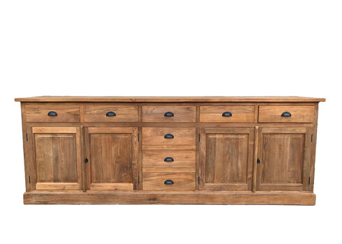 Kummut BIERENS naturaalne puit, 240x50xH95 cm