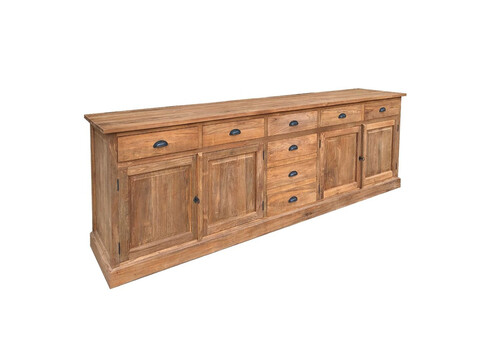 Kummut BIERENS naturaalne puit, 240x50xH95 cm