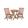Aiatool DECKY naturaalne puit, 45x45xH75 cm