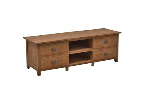 Tv-alus DAISY naturaalne puit, 110x40xH50 cm