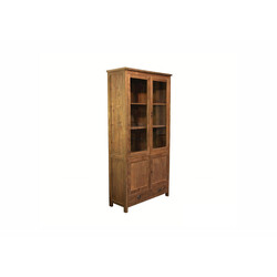 Vitriinkapp CIPO naturaalne puit, 110x40xH210 cm
