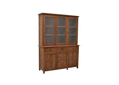 Puhvetkapp TUA naturaalne puit, 160x50xH215 cm