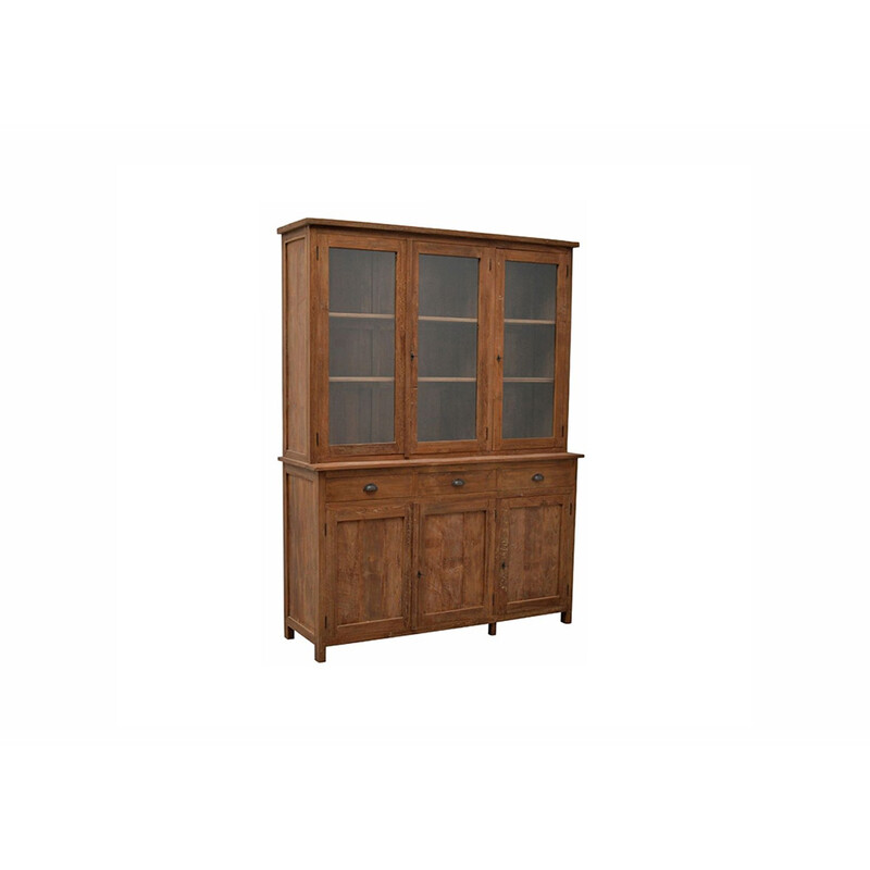 Puhvetkapp TUA naturaalne puit, 160x50xH215 cm