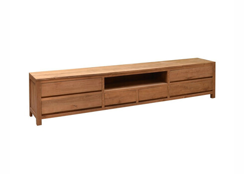 Tv-alus INAL naturaalne puit, 240x45xH60 cm