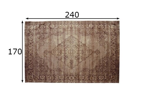 Vaip KELLY pruun, 240x170 cm