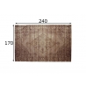 Vaip KELLY pruun, 240x170 cm