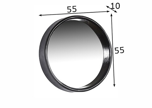 Peegel DEMY must, 55x10xH55 cm