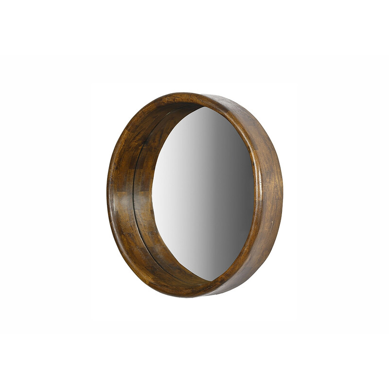 Peegel DEMY naturaalne pruun, 80x10xH80 cm