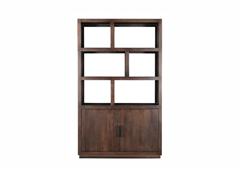 Kapp-riiul JAXX tumepruun, 120x45xH200 cm