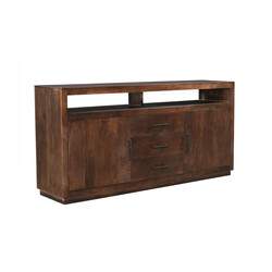 Kummut JAXX tumepruun, 180x40xH85 cm