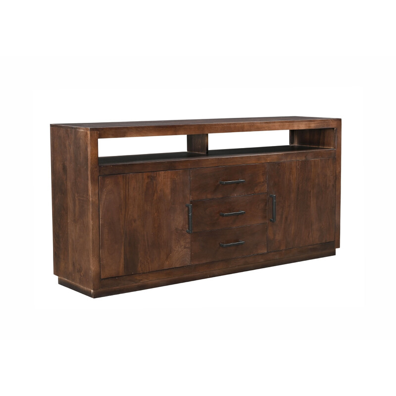 Kummut JAXX tumepruun, 180x40xH85 cm