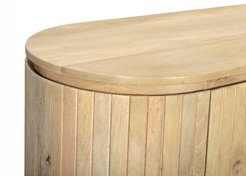 Tv-alus NOOR helepruun / must, 210x43xH56 cm