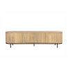 Tv-alus NOOR helepruun / must, 210x43xH56 cm