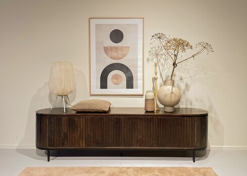 Tv-alus NOOR tumepruun, 210x43xH56 cm