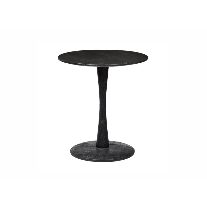 Diivanilaud VIVIAN must, 50x50xH45 cm