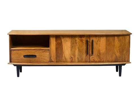 Tv-alus ELIAS naturaalne puit, 152x45xH55 cm