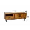 Tv-alus ELIAS naturaalne puit, 152x45xH55 cm