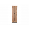 Kapp STURDY must / naturaalne pruun, 65x40xH200 cm