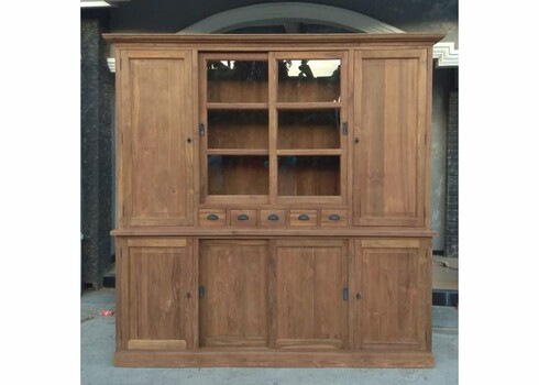 Puhvetkapp ATTO naturaalne, 220x50xH215 cm