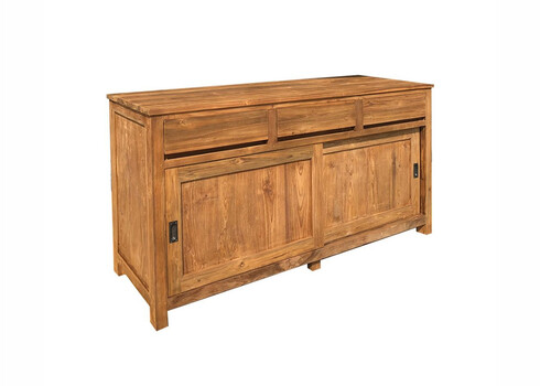 Kummut RONAN naturaalne puit, 160x50xH90 cm