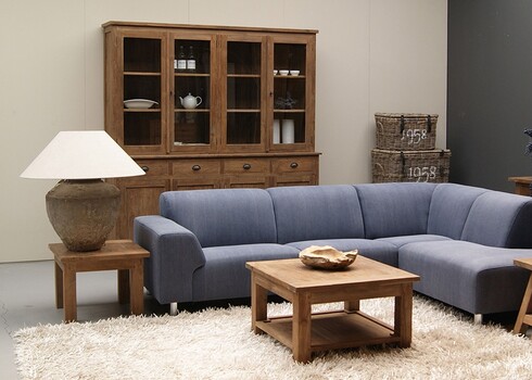 Puhvetkapp DAISY naturaalne puit, 200x50xH215 cm