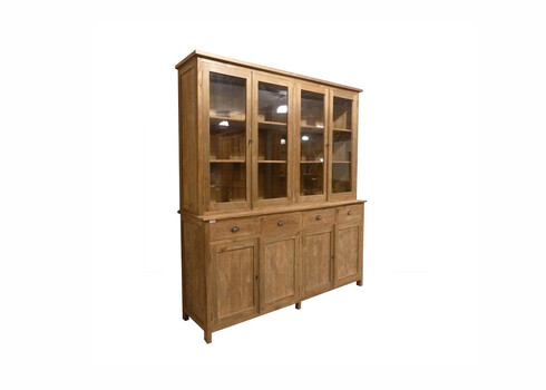 Puhvetkapp DAISY naturaalne puit, 200x50xH215 cm