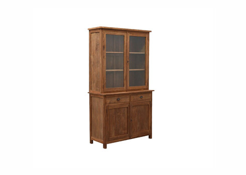 Kapp DAISY naturaalne puit, 120x50xH215 cm