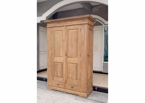 Kapp WILLEM naturaalne puit, 130x60xH210 cm