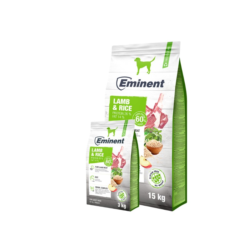 Eminent Lamb & Rice koeratoit 3kg