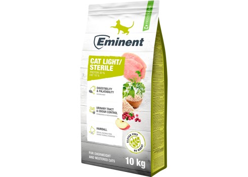 Eminent kassitoit Light / Sterilie chicken 10kg