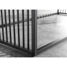 Diivanilaud ARCHITECTURE must marmor / must, 100x50xH40 cm