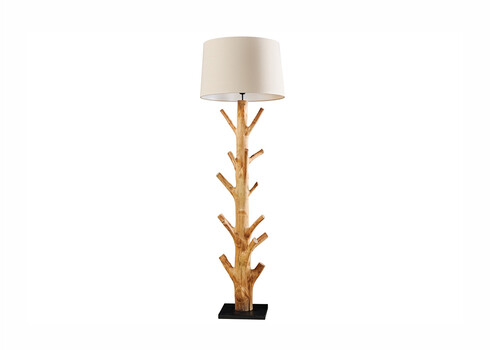 Põrandavalgusti TREE pruun, 55x55xH175 cm