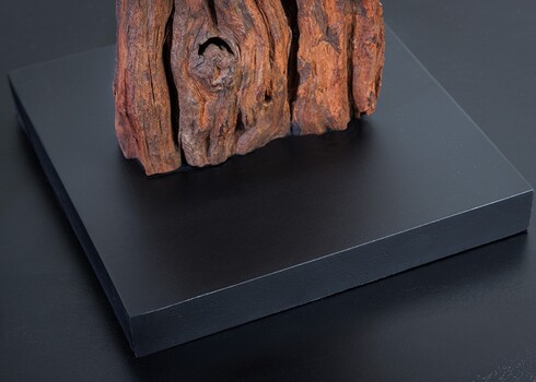 Lauavalgusti ROUSI pruun / valge, 27x27xH58 cm, E27