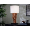 Lauavalgusti EUPHORIA pruun / valge, 27x27xH58 cm, E27