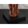 Lauavalgusti EUPHORIA pruun / valge, 27x27xH58 cm, E27