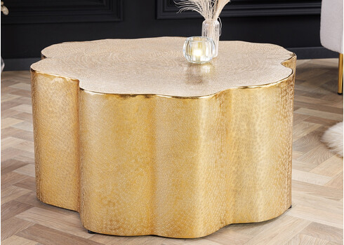 Diivanilaud ORIENT kuldne, 71x71xH35 cm