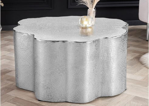 Diivanilaud ORIENT hõbe, 71x71xH35 cm