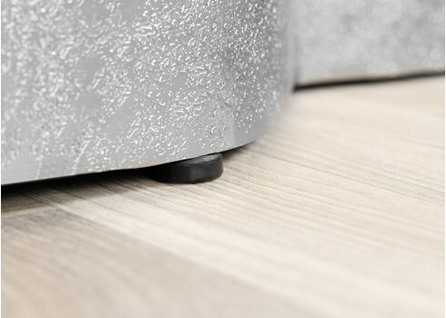 Diivanilaud ORIENT hõbe, 71x71xH35 cm