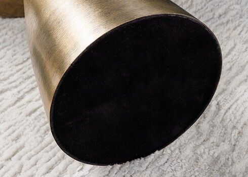 Diivanilaud MARMOR roheline / kuldne, 40x40xH57 cm