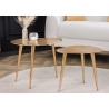 Diivanilaudade komplekt ELEMENTS kuldne, 2 tk