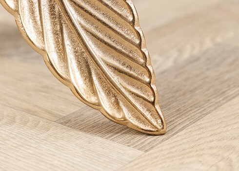 Diivanilaud FEATHER kuldne, 44x44xH65 cm