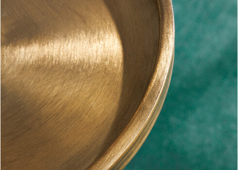 Abilaud TRAYFUL kuldne / valge, 30x30xH54 cm