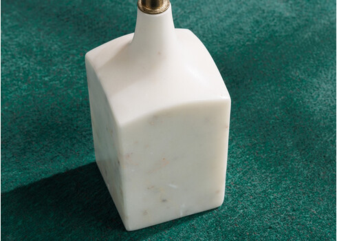 Abilaud TRAYFUL kuldne / valge, 30x30xH54 cm