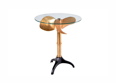 Diivanilaud OCEAN kuldne, 60x60xH73 cm