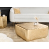 Diivanilaud GOLD kuldne, 70x70xH31 cm