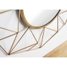 Seinapeegel DIAMOND messing, 80x6xH80 cm